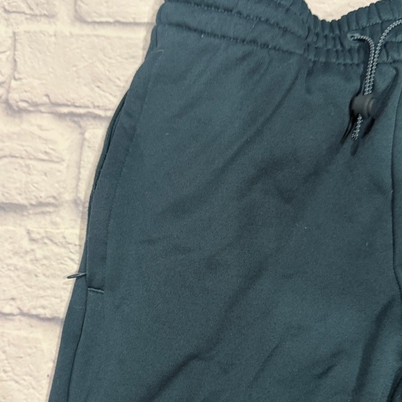 Adidas Teal Joggers with White Logo - Picture 6 of 8